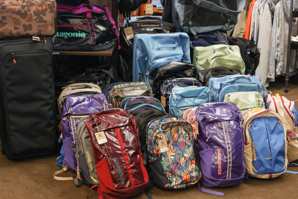 patagonia luggage for sale in bushland amarillo texas at from 6th collective, near cadillac ranch.