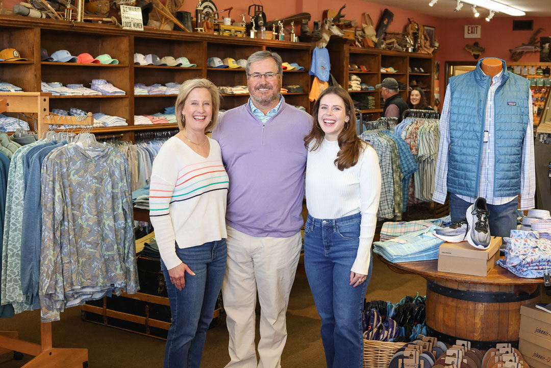 Top Notch Outfitters Owners Jan and Tim Brosier, and their daughter Molly Brosier